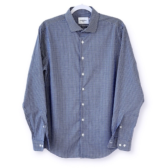 Goodiellow & Co Dress Shirt Checked Standard Fit - Picture 5 of 8